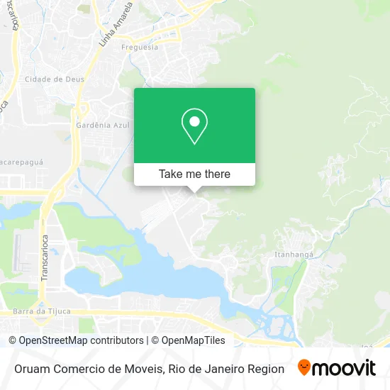 Oruam Comercio de Moveis map