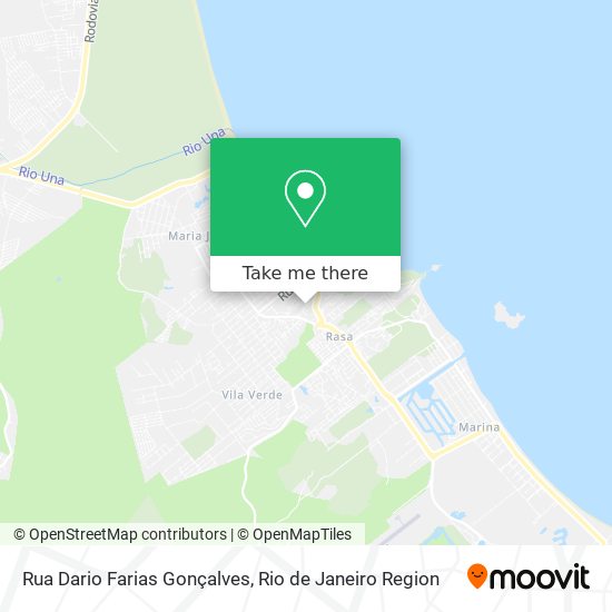 Rua Dario Farias Gonçalves map
