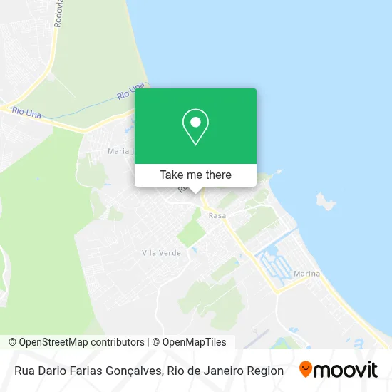Rua Dario Farias Gonçalves map