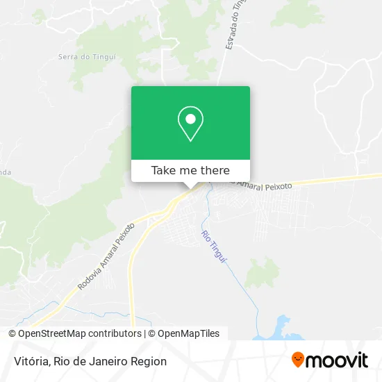 Vitória map