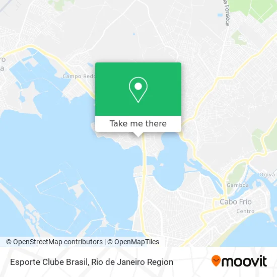Esporte Clube Brasil map