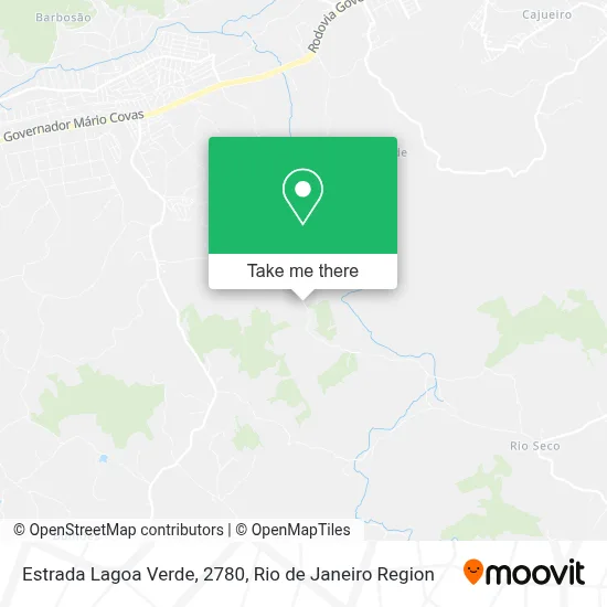 Estrada Lagoa Verde, 2780 map