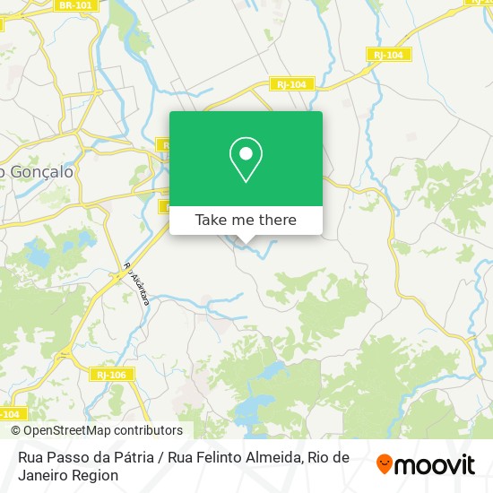 Rua Passo da Pátria / Rua Felinto Almeida map