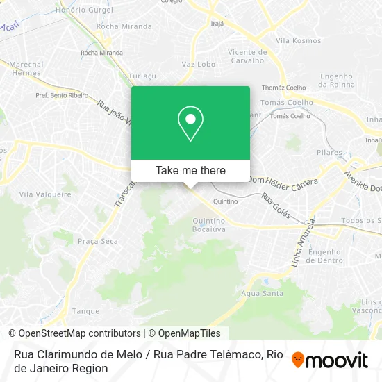 Rua Clarimundo de Melo / Rua Padre Telêmaco map