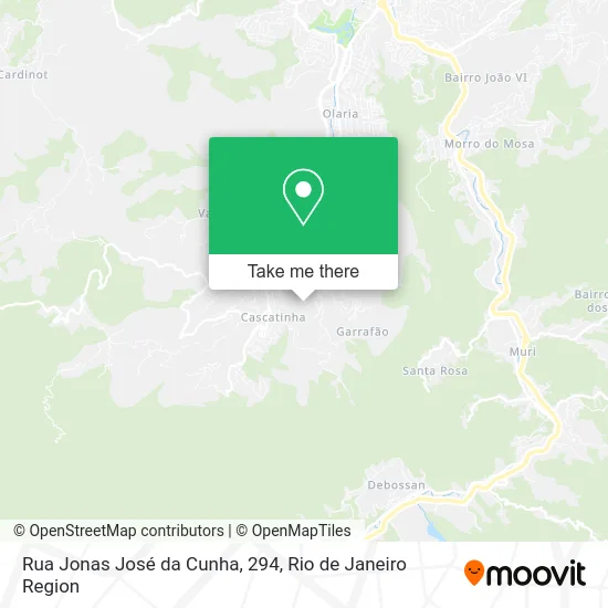 Rua Jonas José da Cunha, 294 map