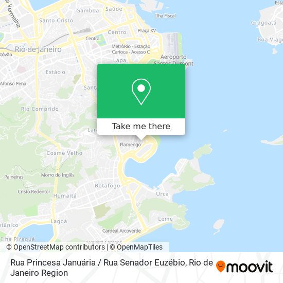 Rua Princesa Januária / Rua Senador Euzébio map