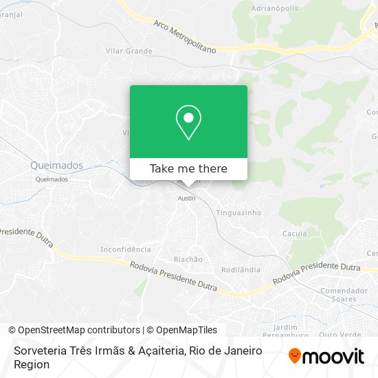 Sorveteria Três Irmãs & Açaiteria map