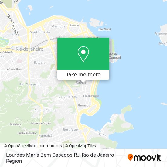 Lourdes Maria Bem Casados RJ map