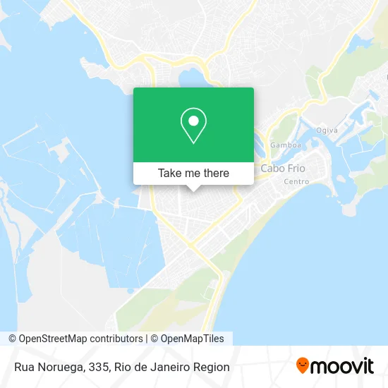 Rua Noruega, 335 map