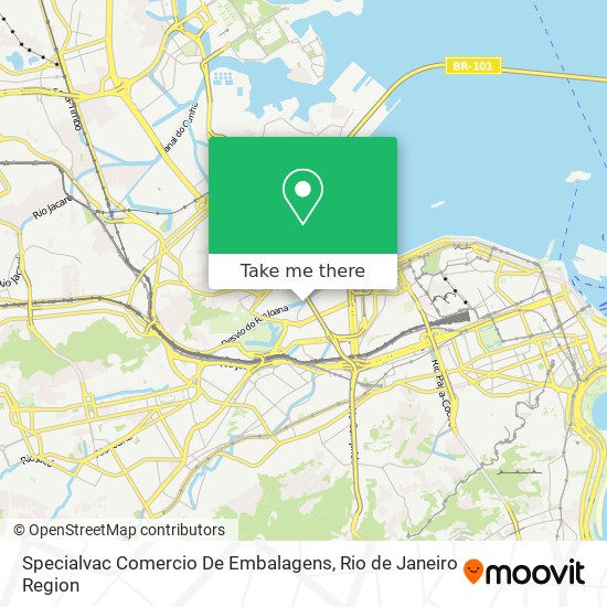 Specialvac Comercio De Embalagens map