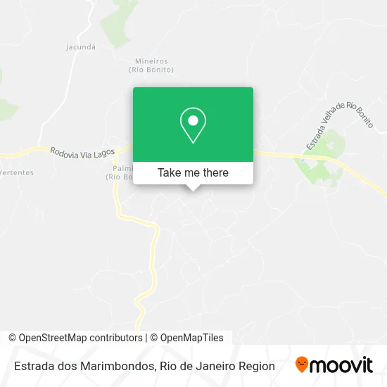 Estrada dos Marimbondos map