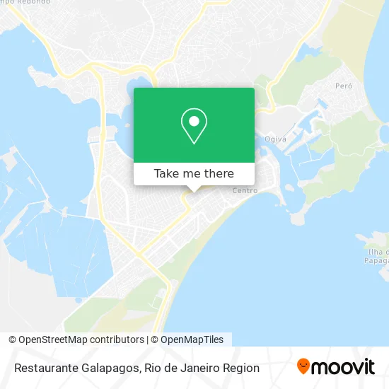 Restaurante Galapagos map