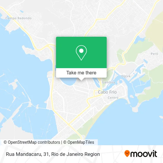 Rua Mandacaru, 31 map