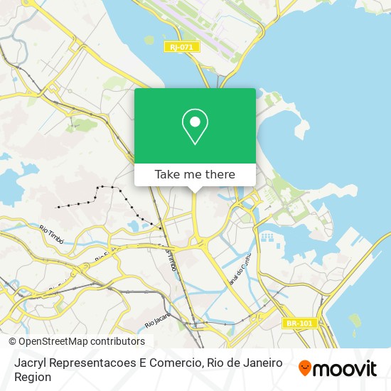 Jacryl Representacoes E Comercio map