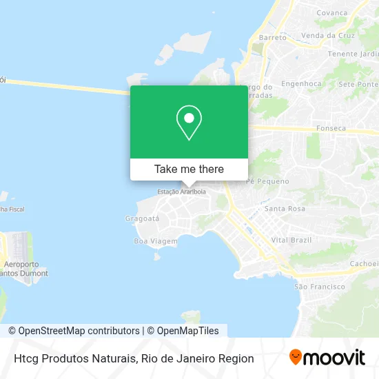 Htcg Produtos Naturais map