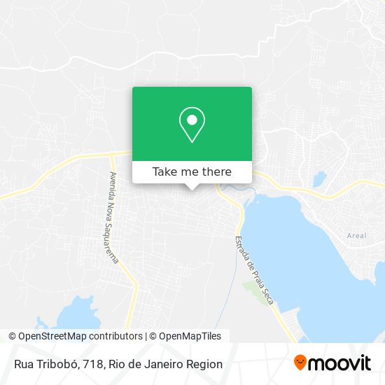 Mapa Rua Tribobó, 718