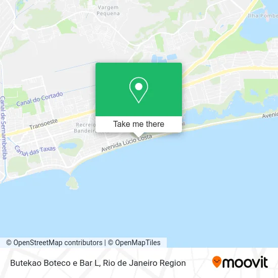 Butekao Boteco e Bar L map