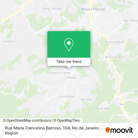 Rua Maria Francelina Barroso, 104 map