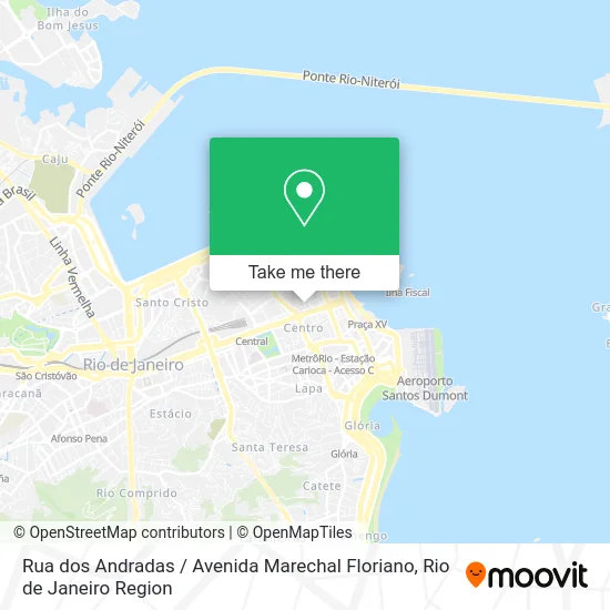 Rua dos Andradas / Avenida Marechal Floriano map