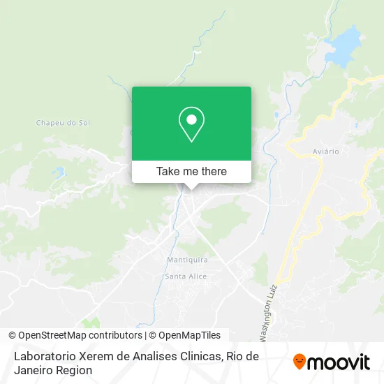 Laboratorio Xerem de Analises Clinicas map