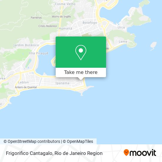 Frigorifico Cantagalo map