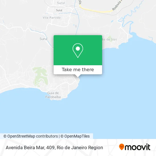 Avenida Beira Mar, 409 map
