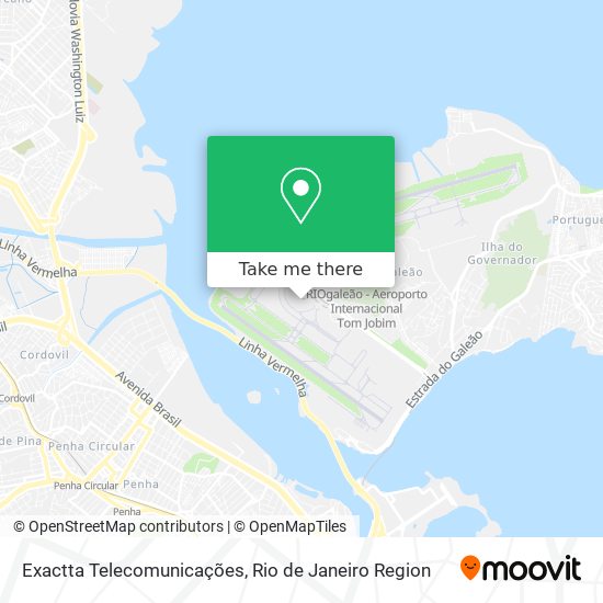 Mapa Exactta Telecomunicações