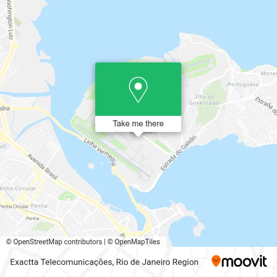 Exactta Telecomunicações map
