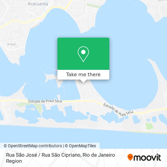 Rua São José / Rua São Cipriano map
