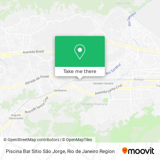 Piscina Bar Sítio São Jorge map