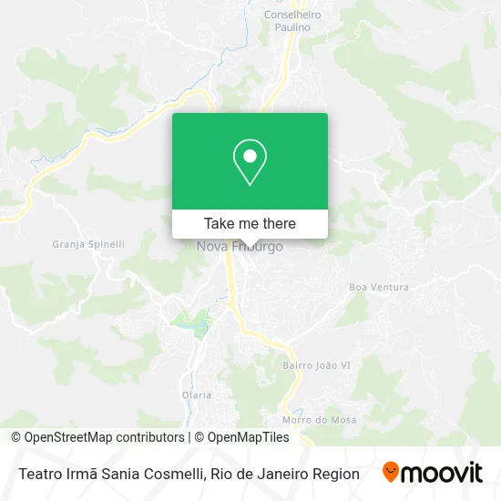 Teatro Irmã Sania Cosmelli map