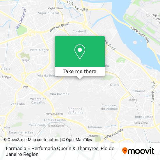 Farmacia E Perfumaria Querin & Thamyres map