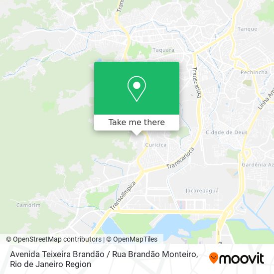 Avenida Teixeira Brandão / Rua Brandão Monteiro map