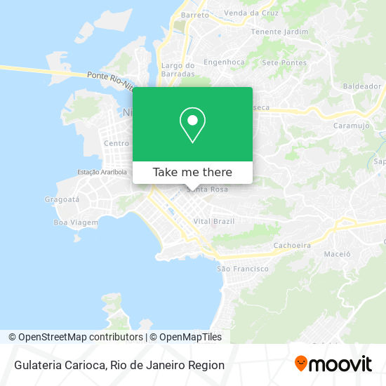Mapa Gulateria Carioca