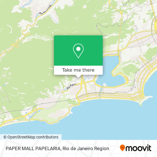 Mapa PAPER MALL PAPELARIA