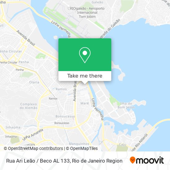 Rua Ari Leão / Beco AL 133 map