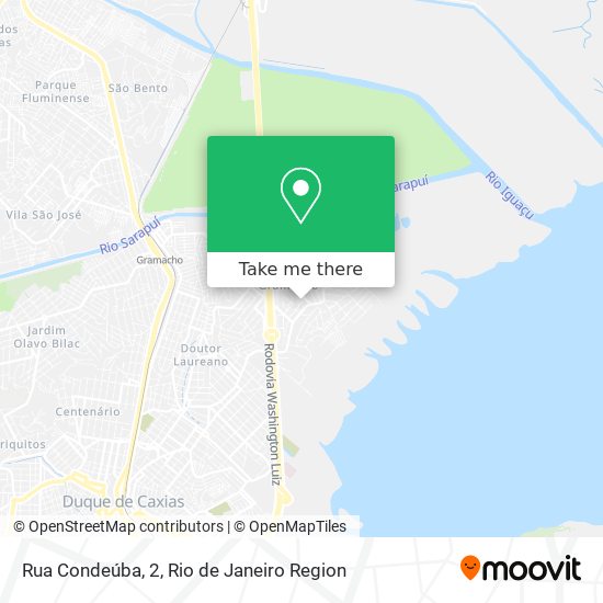 Rua Condeúba, 2 map