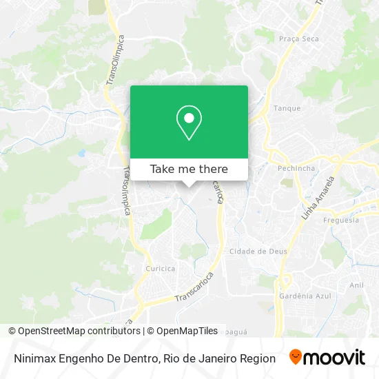 Ninimax Engenho De Dentro map