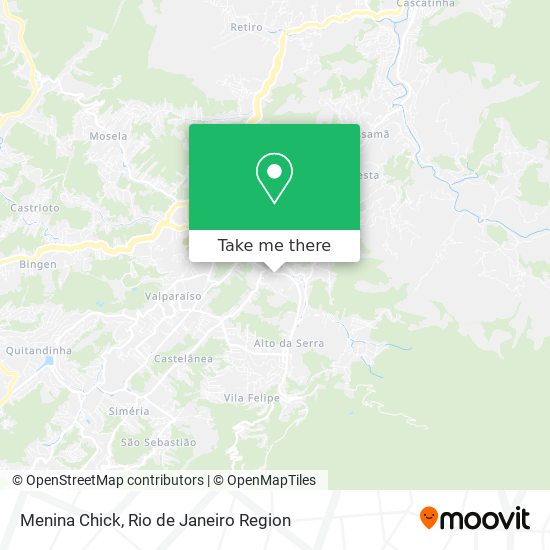 Menina Chick map