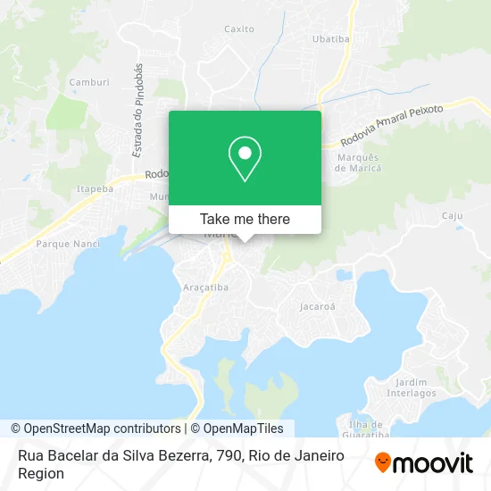 Rua Bacelar da Silva Bezerra, 790 map