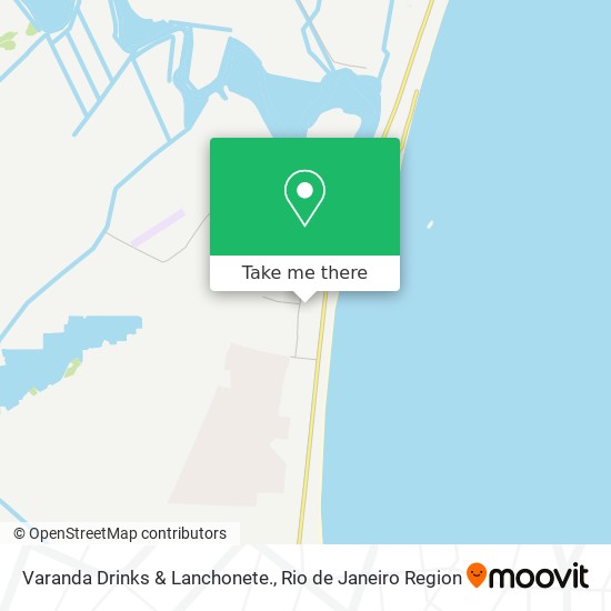 Varanda Drinks & Lanchonete. map