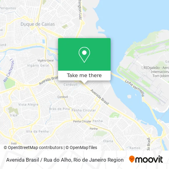 Avenida Brasil / Rua do Alho map