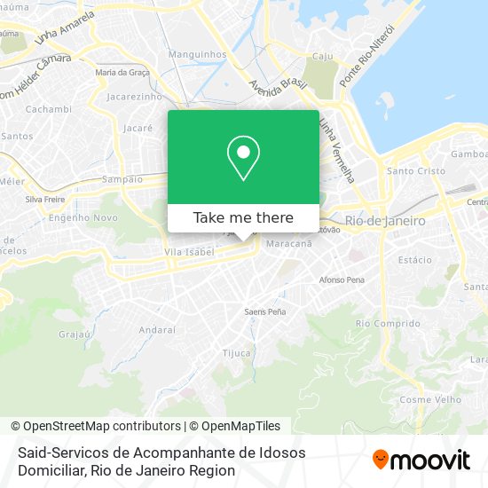 Said-Servicos de Acompanhante de Idosos Domiciliar map