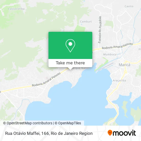 Rua Otávio Maffei, 166 map