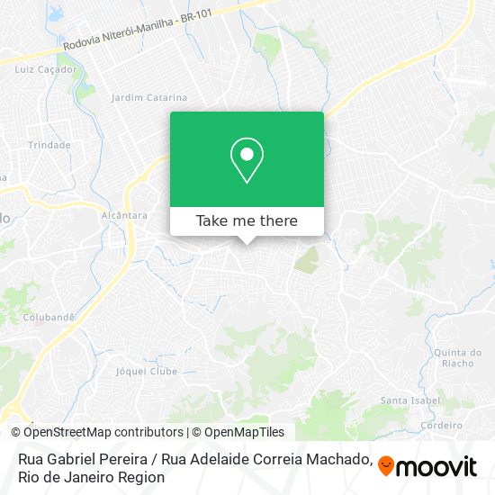 Rua Gabriel Pereira / Rua Adelaide Correia Machado map