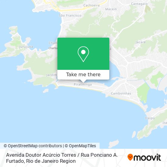 Avenida Doutor Acúrcio Torres / Rua Ponciano A. Furtado map