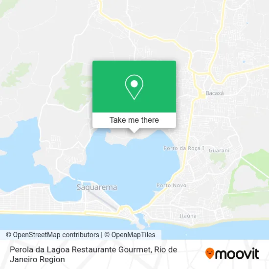Perola da Lagoa Restaurante Gourmet map