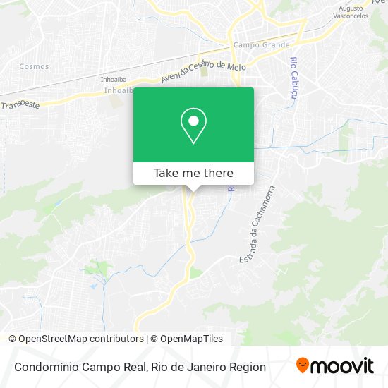 Condomínio Campo Real map