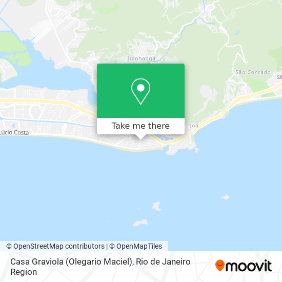 Mapa Casa Graviola (Olegario Maciel)