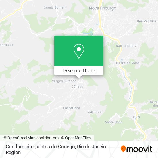 Condomínio Quintas do Conego map